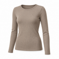 Calm Rib Long Sleeve Top