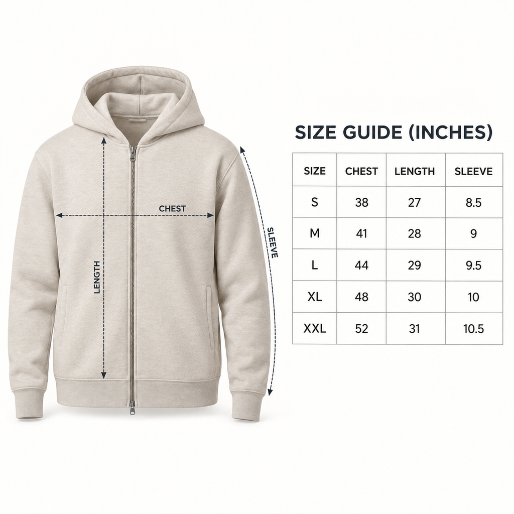 Quiet Zip Hoodie