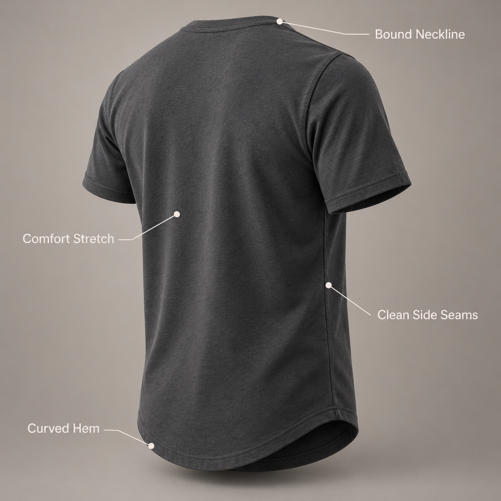 Arc Hem Everyday Tee