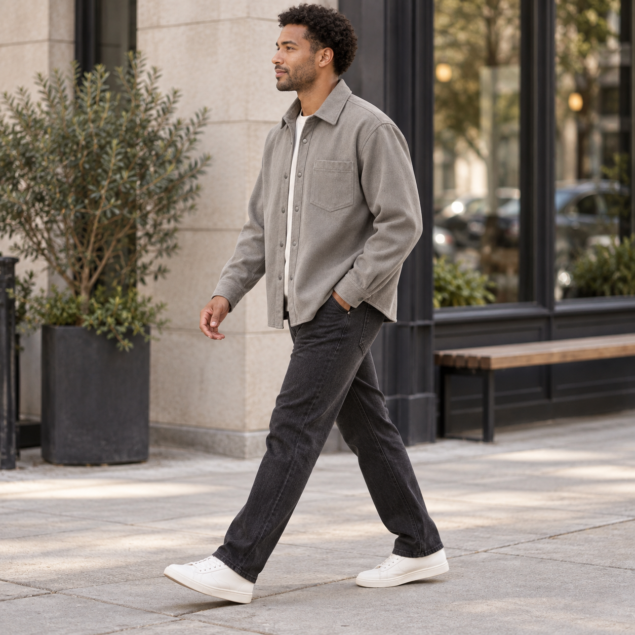 Ease Layer Overshirt