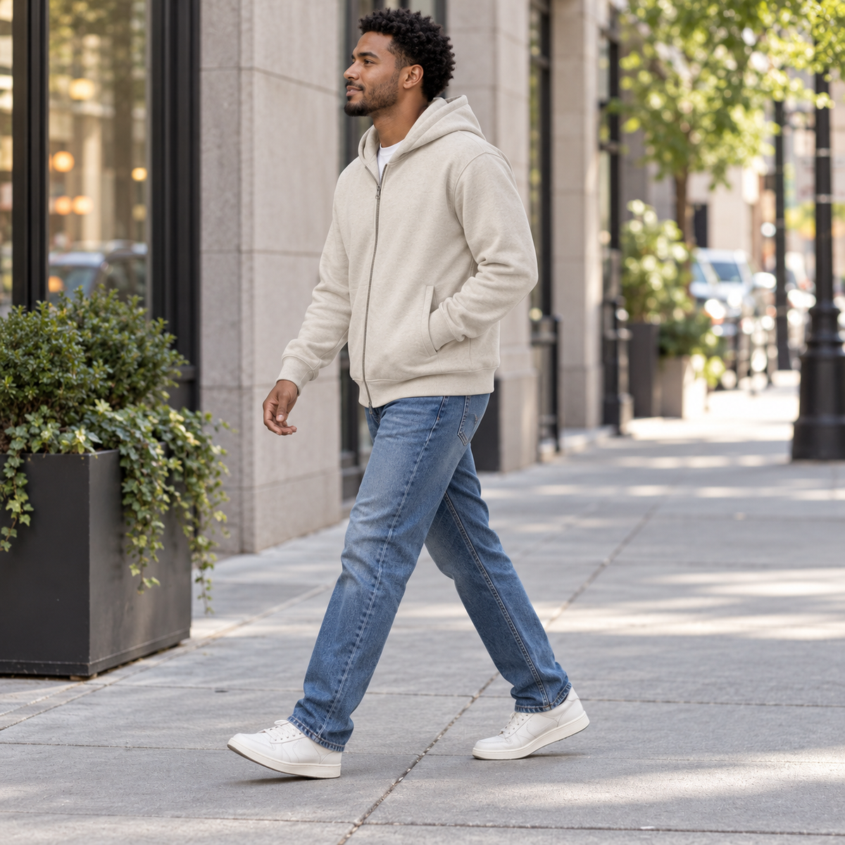 Quiet Zip Hoodie