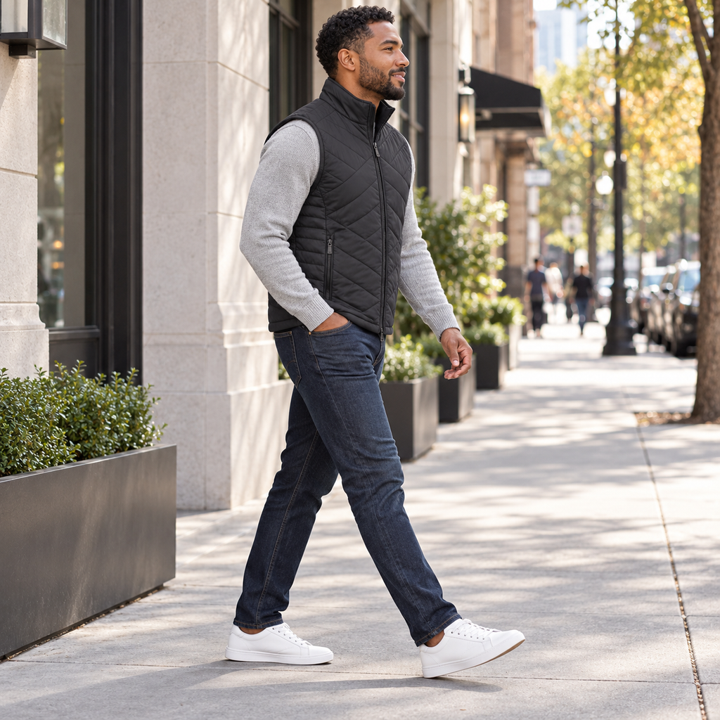 Axis Quilted Vest
