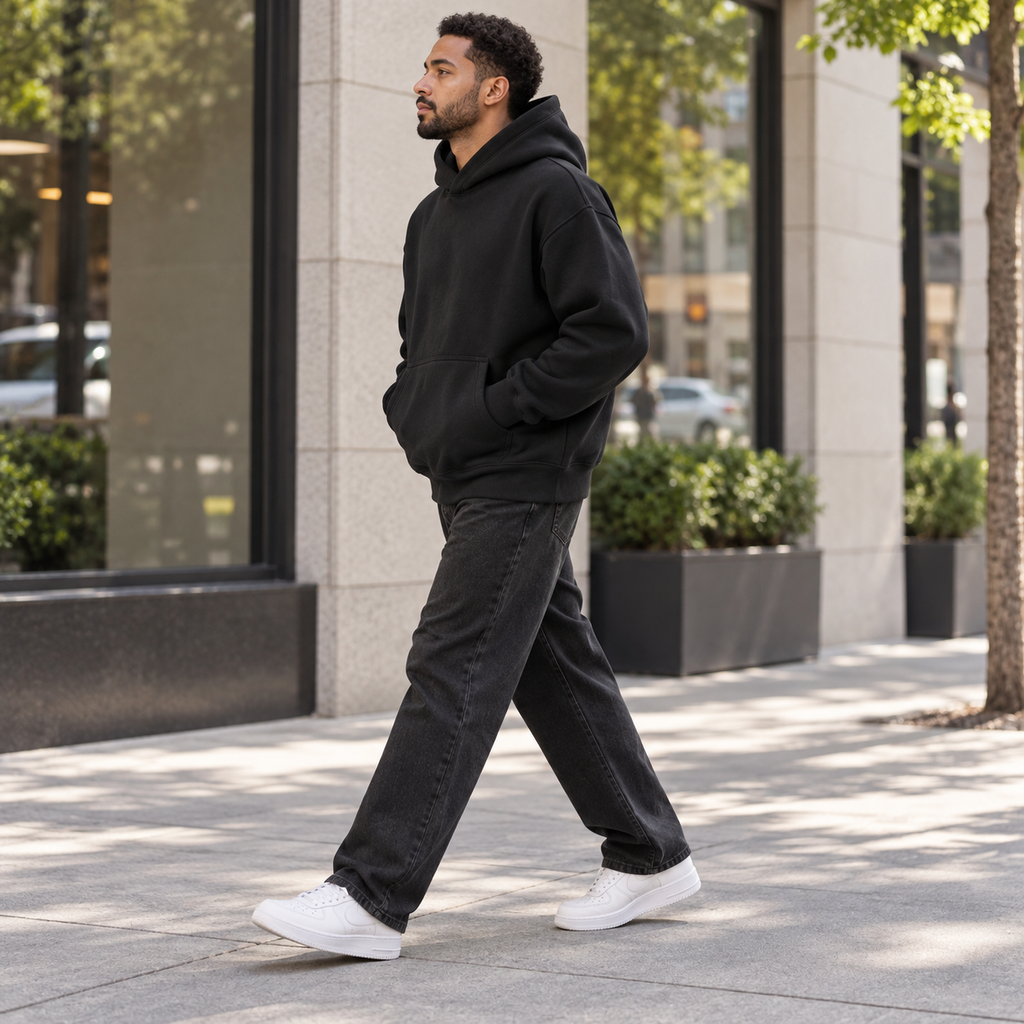 Foldline Pullover Hoodie